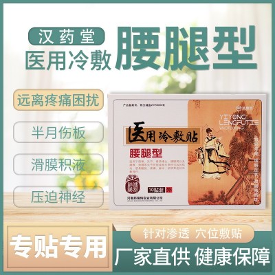 廠家直供緩解頸椎關節骨質增生腰腿病腰椎勞損醫用腰腿型冷敷貼