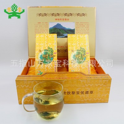 海南五指山原產地黎寶憂遁草茶黎王草優盾草袋茶鱷嘴花禮盒裝160g