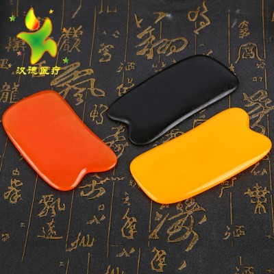 現(xiàn)貨直供方形刮痧板 樹脂蜜蠟全身通用按摩刮痧片 四方刮痧片批發(fā)