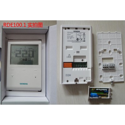 較新款西門子壁掛爐暖通空調溫控器液晶RDE100.1/100代替RDE10.1