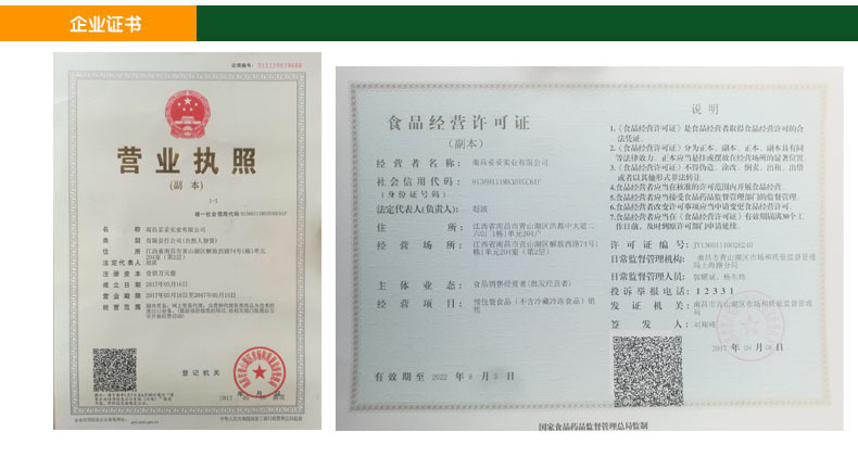 經營許可證