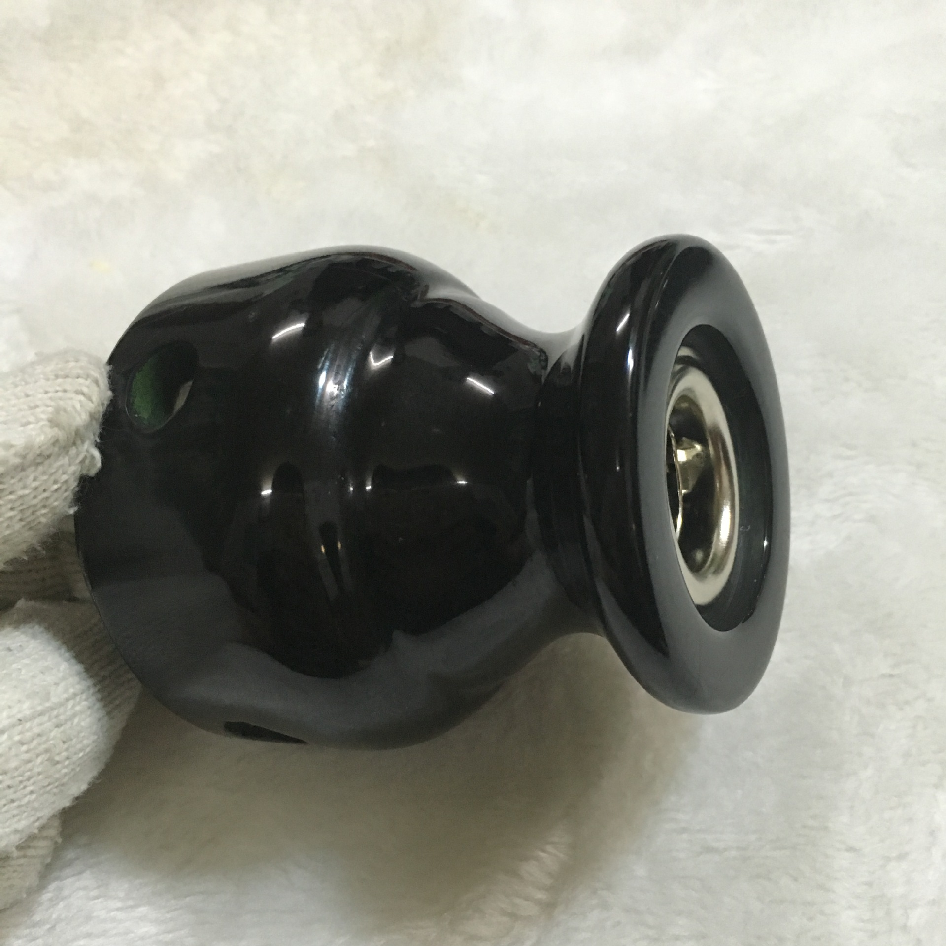 砭石溫灸器 砭石艾灸爐 砭石艾灸盒 螺紋砭石艾灸器-2