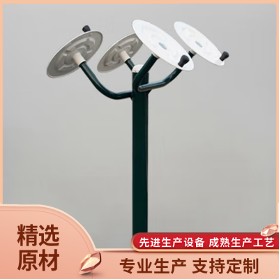 公園塑木健身器材太極柔推器 增強心肺及下肢的協(xié)調性