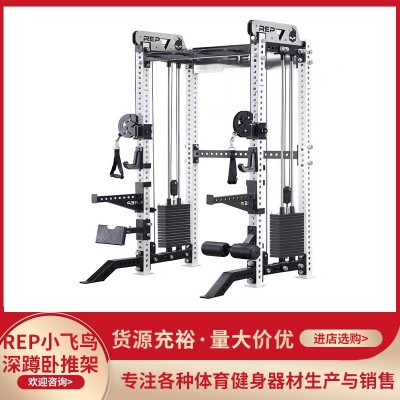 商用REP深蹲架臥推架 小飛鳥龍門架 雙飛鳥訓練器 商用健身器材